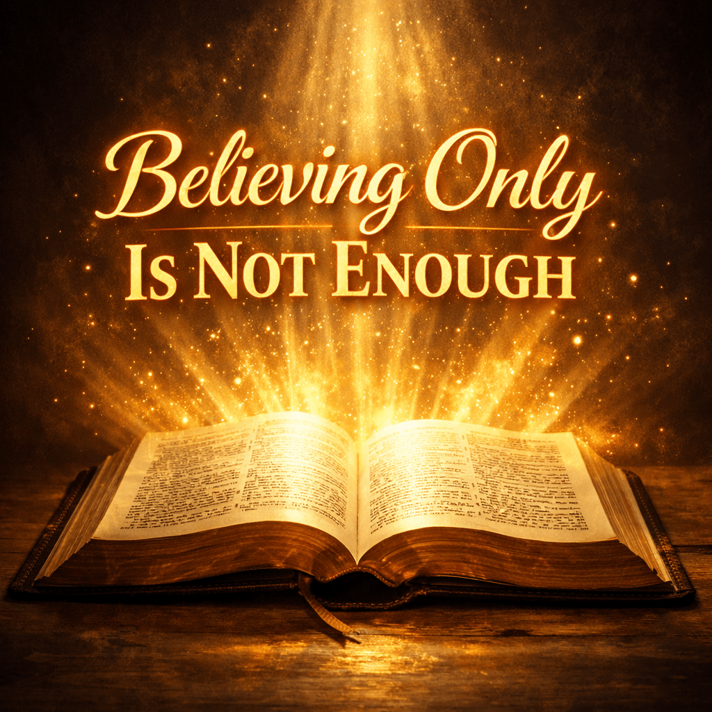 Why Belief in Jesus Is Not Enough for Salvation (Part 1)