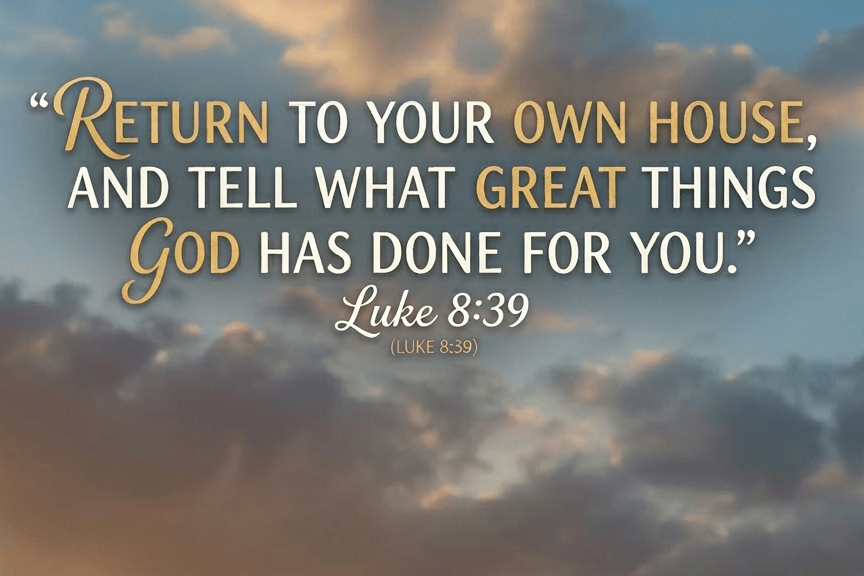 Proclaiming the Great Things God Has Done