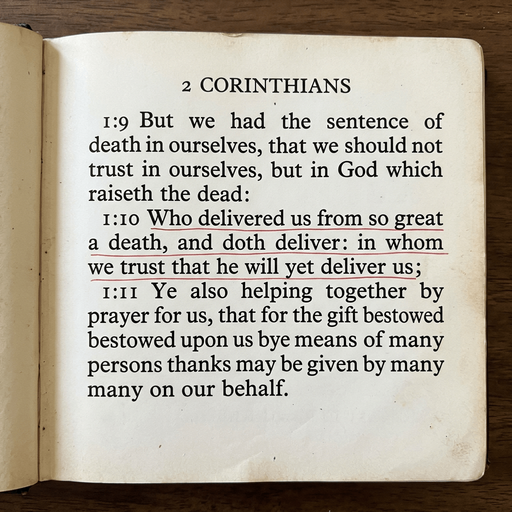 The Lord Has Delivered, He Does Deliver, and He Will Deliver